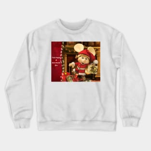 Copy of Merry Christmas from Topo Gigio to Elva Crewneck Sweatshirt